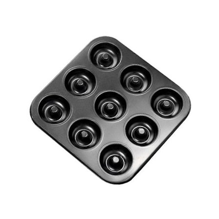 Hullete Smultring Kakeform DIY Sjokolade Bakverk Dessert Kake Muffin Bakeform Håndlagde Redskaper 9 C