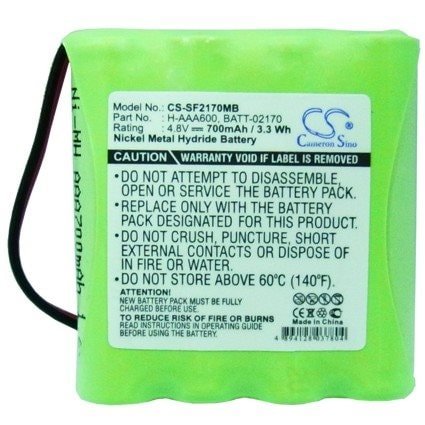 Batteri til BabyPhone til Lindam Baby Talk LD78R