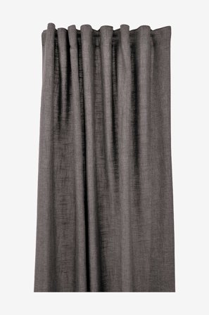 Boel & Jan - Multibåndsgardin Göran - Grå - Gardinfag med rynkebånd - 135X300 - Fra Homeroom