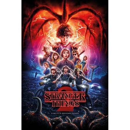 Stranger Things - One-Sheet Säsong 2 multicolor