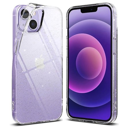 Glitter iPhone 13 kotelot - Glitter Kirkas