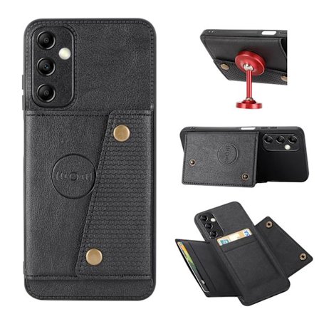 Lyxigt PC Läder Retro Flip Fashion Plånboksfodral för A15 4G/5G