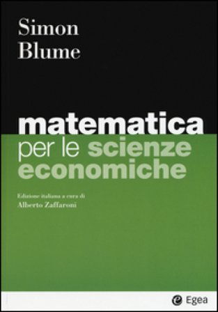 Matematica per le scienze economiche Carl P. Simon