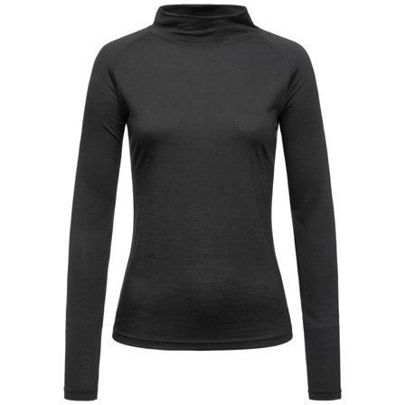 Super.natural Women's Base Turtle Neck 175 Women base layer tops Black L