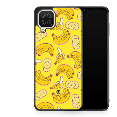 Bjornberry Skal Samsung Galaxy A12 -Bananer