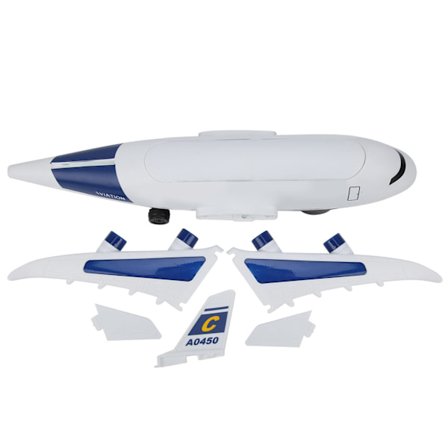 Elektrisk lekefly Fly Musikk Lys Rotasjonsmodell Opp og Ned Ikke-giftig Barn Gave