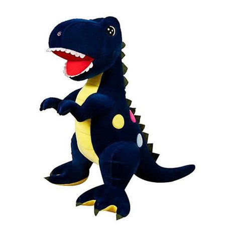 Dinosaur Plysch Leksak Tyrannosaurus Rex Docka Present till Barn (Blå