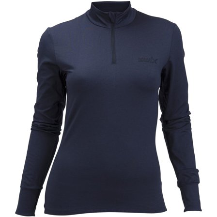 Swix Women's Motion Ultrawicking NTS Top Women long-sleeved training tops Blue XS