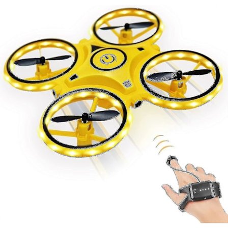 Mini Drone Lapsille, Ele Gestureohjaus Drone, Käsin Ohjattavat Droonit Sensorilla Sisätiloissa Lapsille, Pieni Rc Quadcopter, 360 Käännökset, Led-