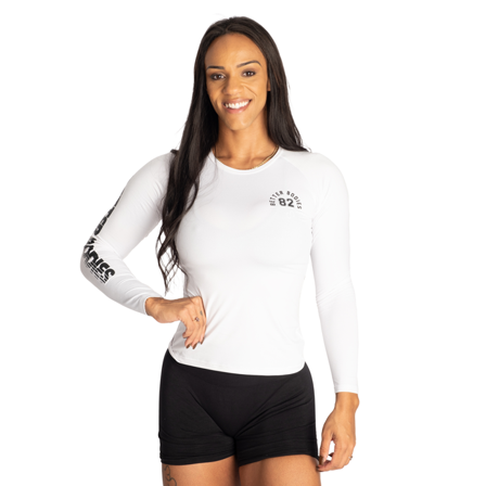 Better Bodies 82 Långärmad T-shirt Vit