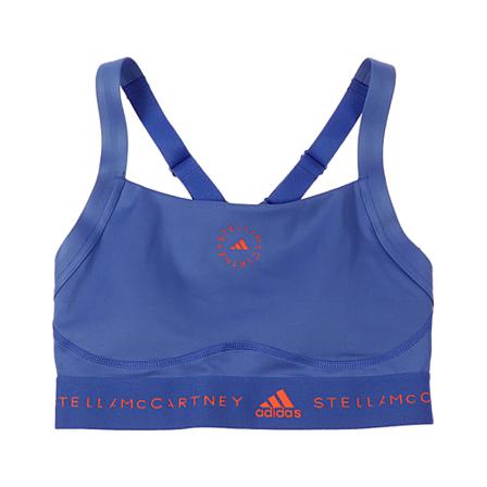 Adidas by Stella McCartney, TOP Blauw, Dames, Maat:M
