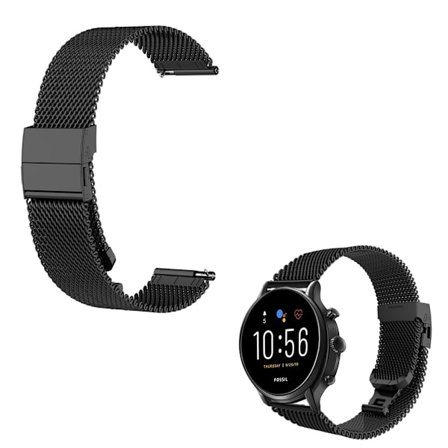 Fossil Gen 5 rostfritt stål klockarmband - svart