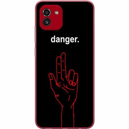 Samsung Galaxy A03 Genomskinligt Skal Stranger Things