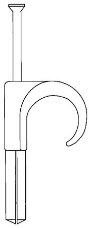 Mepac 1500873 Pluggklemmer for rund kabel, 100-pakning 19-22 mm, Installasjonsmaterial