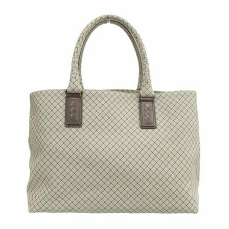 Bottega Veneta Vintage Tote Tass , Grijs , Dames , Maat: ONE Size Vintage Tassen