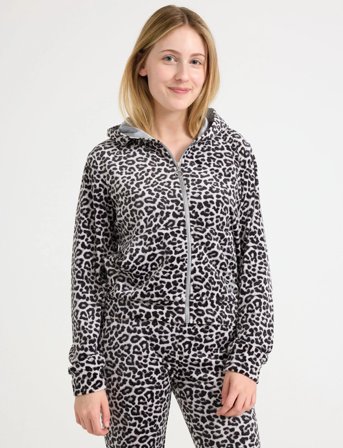 Lindex Hettegenser I Velur - Grey - 170