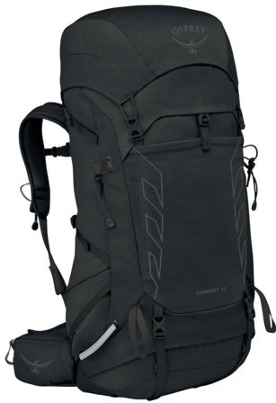 Osprey W's Tempest 44L Black/Coal Grey - Vaellusreput