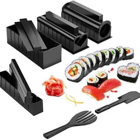 Sushi Maker Kit 10 stykker Komplet Sushi Making Kit DIY Sushi Sæt til begyndere