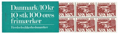 Danmark 1977 - Særfrimærkehæfte AFA S20 - Postfrisk