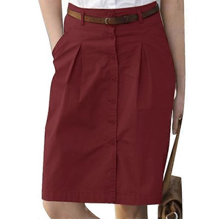 ZANZEA Dam Sommar Casual Knapp Korta Kjolar