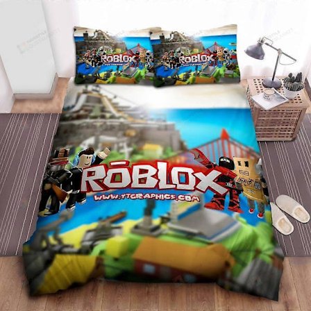 v3620 Lakanat Roblox Luovat Hahmot Pussilakanasetti Vuodevaatteet Päiväpeitto Lakanat IU3620