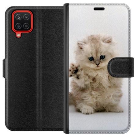 Samsung Galaxy A12 Lommeboketui Katt