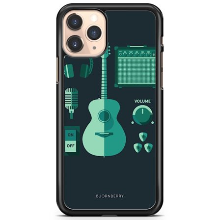 Bjornberry Hårdskal iPhone 11 Pro Max - Gitarr