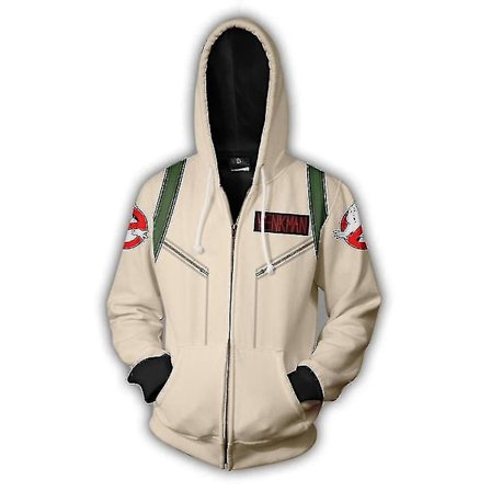 Halloween Ghostbusters Serie 3d Digital Tryk Cardigan Hoodie Cos Periferals