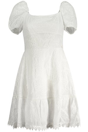 Guess Jeans Abito Corto Donna Bianco