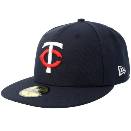 New Era - MLB Blu fitted Cappellino - Minnesota Twins Acperf Hm 2023 Navy Fitted @ Hatstore