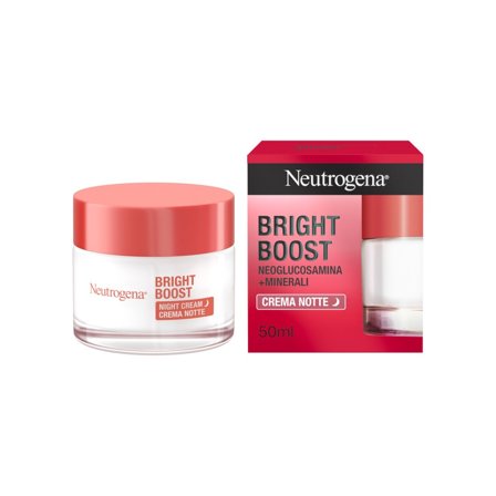 Neutrogena Bright Boost Crema Viso Notte con Neoglucosamina 50ml