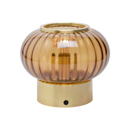 Edgeform Urc portabel bordslampa 19 cm, amber | Inredning > Lampor > Lampa | Bagaren och Kocken