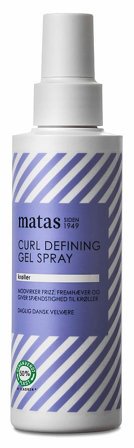 3 for 2 - Matas Striber Curl Defining Gel Spray 150 ml, Hår, Hårstyling, Krøllet Hår