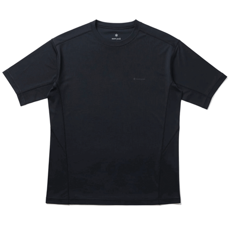 Snow Peak Pe Power Dry T-Shirt Black
