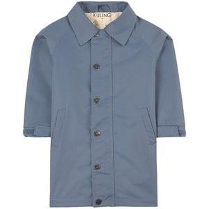 Kuling Flintstone Blue Brighton Shell Jacket 116 cm - Coats and jackets - 116 cm - Blue