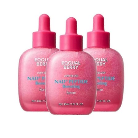 1-3X 30ml EQQUALBERRY Anti-Aging Vitamin Illuminerende Bakuchiol Serum formindsker porer, reducerer rynker og løfter huden