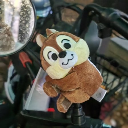 Jordgubbsbjörn Plysch Gosedjur Dekorera Väskor Gardinomtag Väskrem