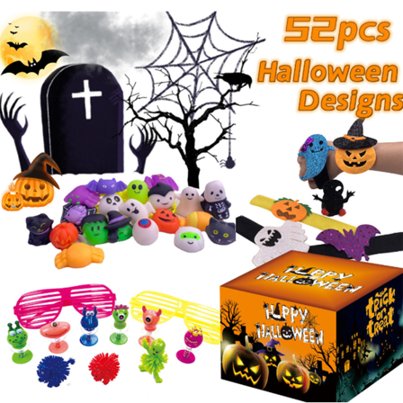Halloween Party Favors För Barn 52pcs