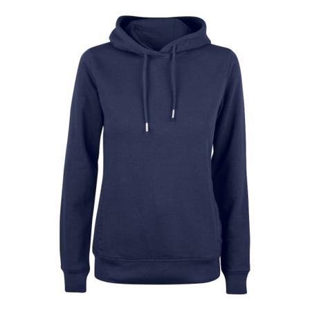 Clique Dam/dam Premium Melange Hoodie L Dark Navy
