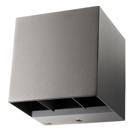 SG Armaturen Artes Veggarmatur grafitt 3000 K, Belysning