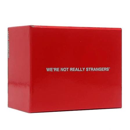 We're Not Really Strangers Kortspill - Et interaktivt kortspill for voksne og isbryter