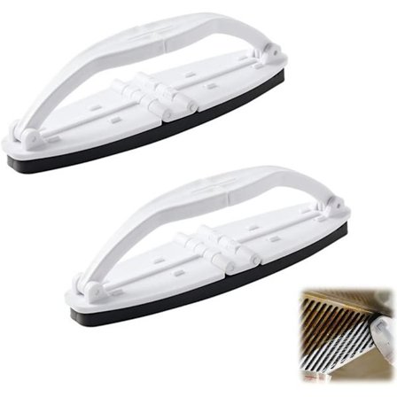 2-pack Multifunktionell Spishäll Rengöringsborste, Vikbar Svamp Rengöring