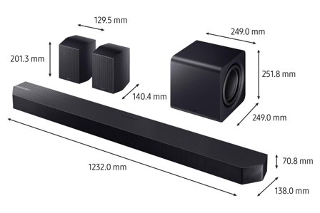 Samsung HW-Q995F 11.1.4 Soundbar Sort