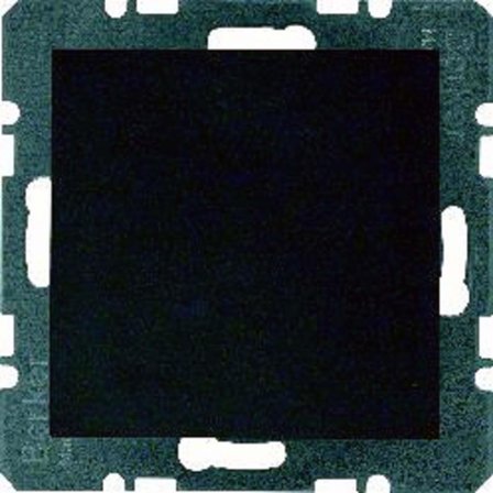 Hager 10091909 Blindlokk med festeramme til serie S1/B3/B7 Hvit, ubehandlet, Strømbrytere & vegguttak