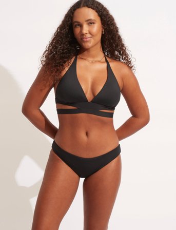 Seafolly Essentials Hipster Pant - Black - 42