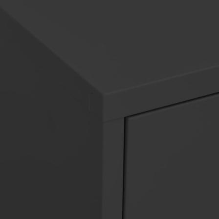 Vidaxl Förvaringsskåp Antracit 80x35x101,5 Cm Stål Antracit