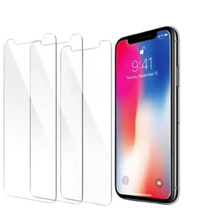 3-pakkaus iPhone 12 / iPhone 12 PRO -näytönsuoja Premium-karkaistua lasia