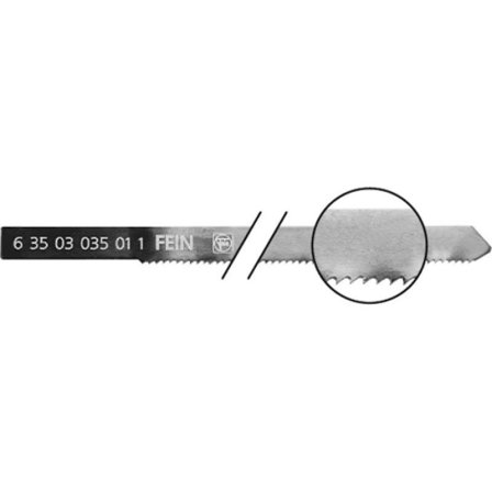 Fein 63503076010 Stikksagblad HSS, 5-pakning 100 x 0,7 mm, Maskintilbehør & forbruk