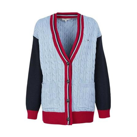 Tommy Hilfiger Vests , Blauw , Dames , Maat: S Vesten
