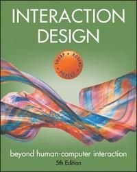 Interaction Design, ISBN: 9781119547259